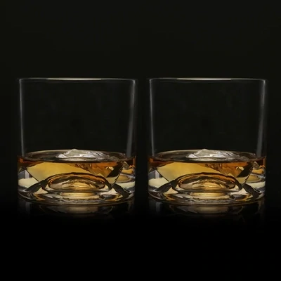 Liiton Mt Blanc Whiskey Glasses Set of 2