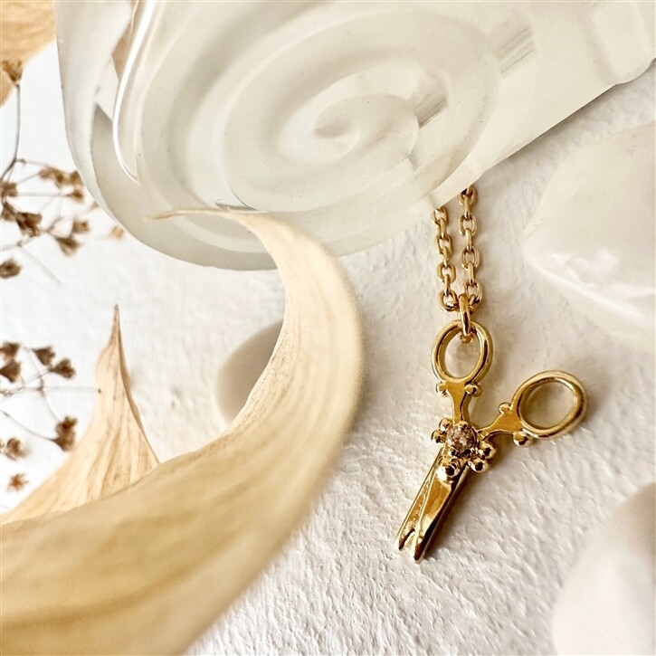 Pika &amp; Bear Snips Charm Necklace