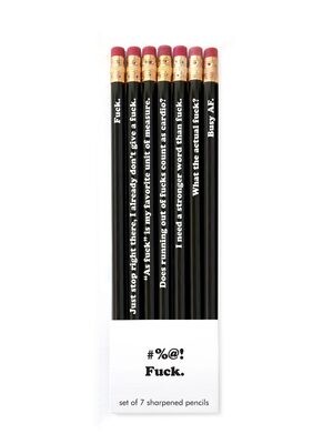 Snifty Fuck Pencils