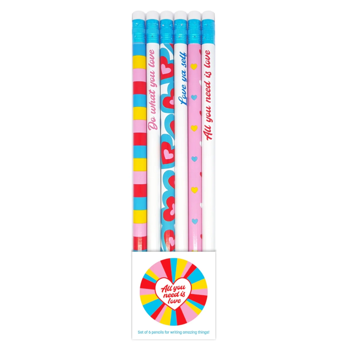 Snifty All You Need is Love Pencil Set
