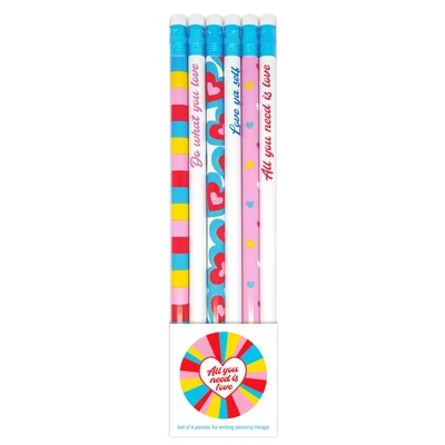 Snifty All You Need is Love Pencil Set