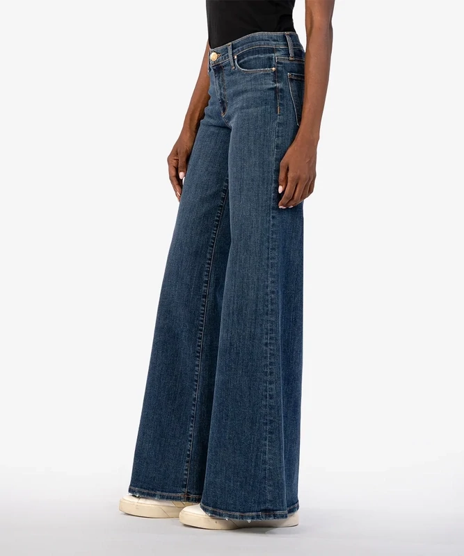 Kut From The Kloth Margo Mid Rise Wide Leg Quality