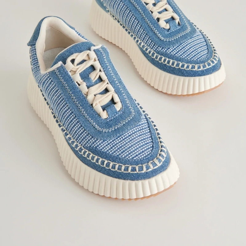 Dolce Vita Dolen Blue Multi Denim Sneaker