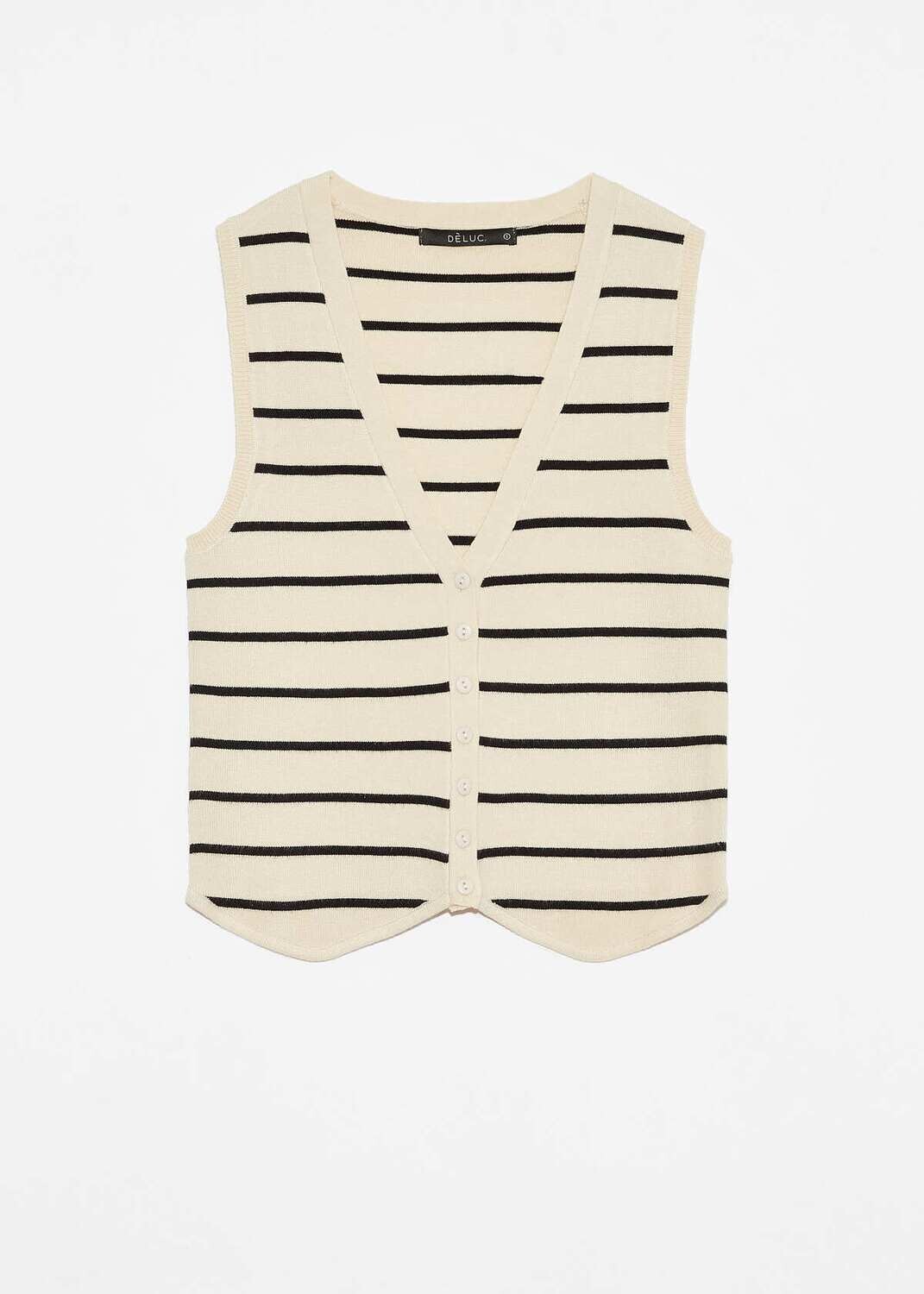 Deluc Libermann Knitted Striped Vest