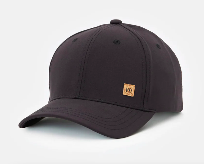 Ten Tree Cork Icon Elevation Hat Meteorite Black