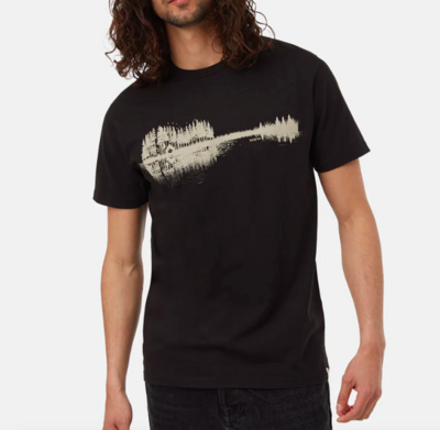 Ten Tree M Summer Guitar T-Shirt Meteorite Black