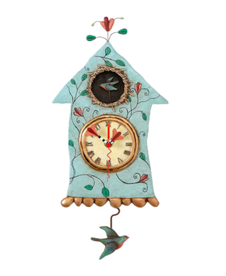 Allen Fly Bird Clock