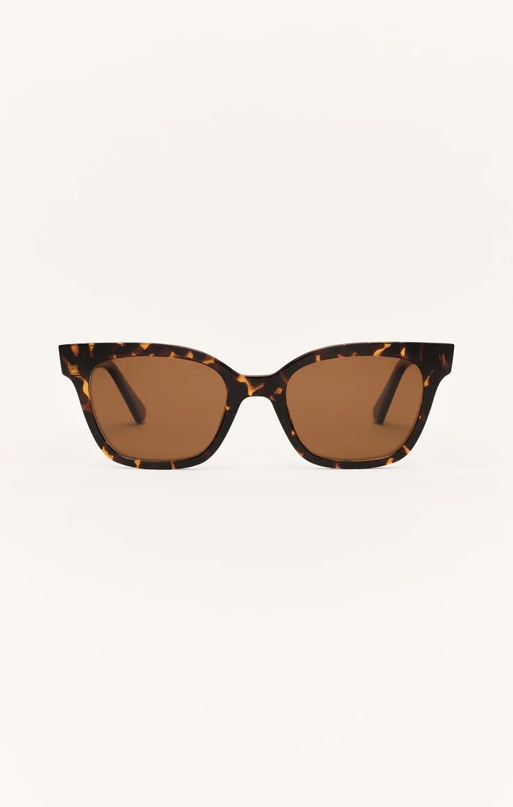 Z Supply High Tide Brown Tortoise