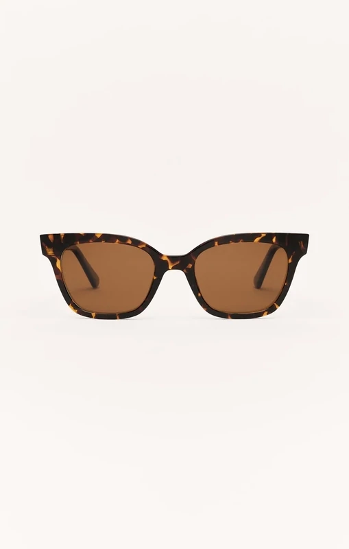 Z Supply High Tide Brown Tortoise
