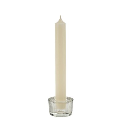 Indaba Prism Candle Holder Clear