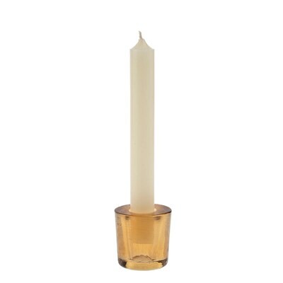Indaba Prism Candle Holder Gold