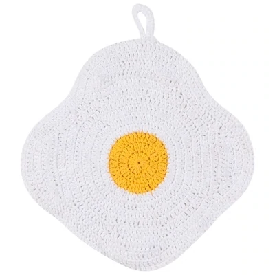 Danica Crochet Egg Trivet