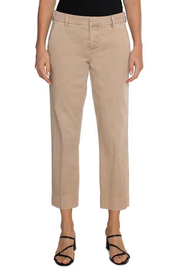 Liverpool Kelsey Trouser Biscuit Tan