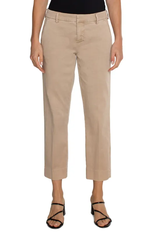 Liverpool Kelsey Trouser Biscuit Tan
