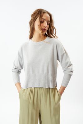 Deluc Varo Light Grey Sweater