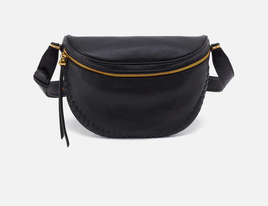HOBO Juno Belt Bag Whipstich Black