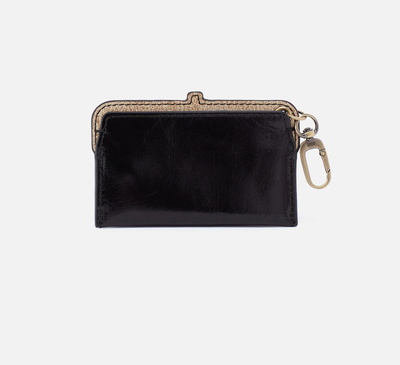 HOBO Lauren Card Case Charm Black