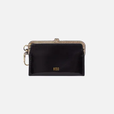 HOBO Lauren Card Case Charm Black