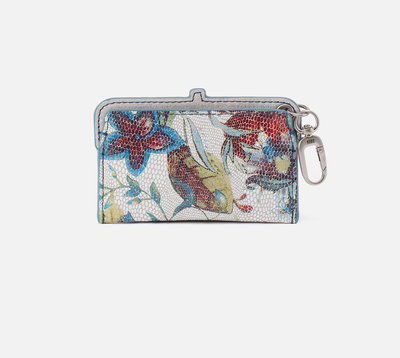 HOBO Lauren Card Case Charm Botanic Print