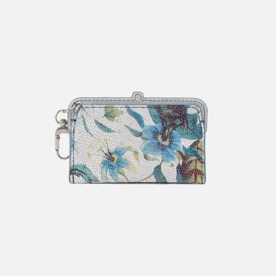 HOBO Lauren Card Case Charm Botanic Print