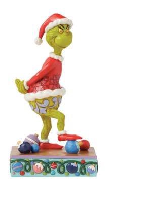 Jim Shore Grinch Stepping on Ornament