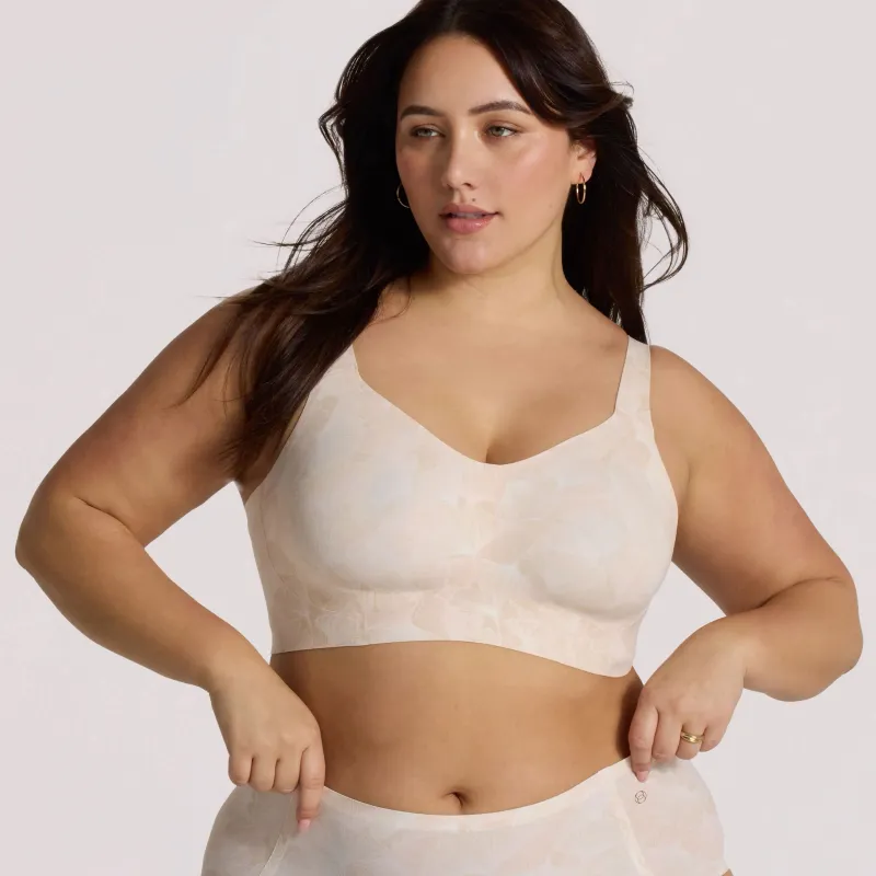 Evelyn &amp; Bobbie Beyond Bra Champagne Ginkgo