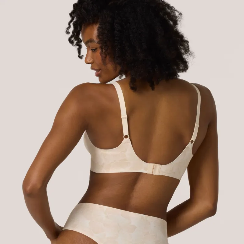 Evelyn &amp; Bobbie Starlette Plunge Bra Champagne Gingko