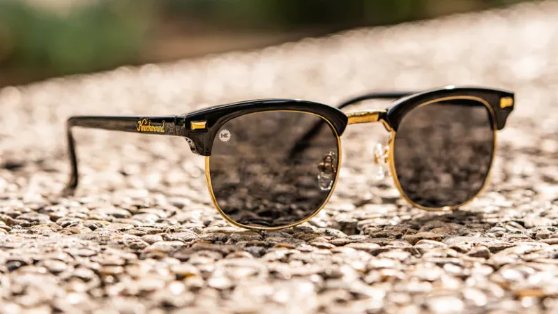 Knockaround Brooklines Glossy Black/Gold