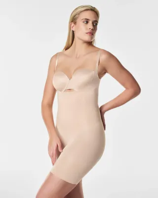 Spanx OnCore Sculpting OpenBust MidThigh Bodysuit