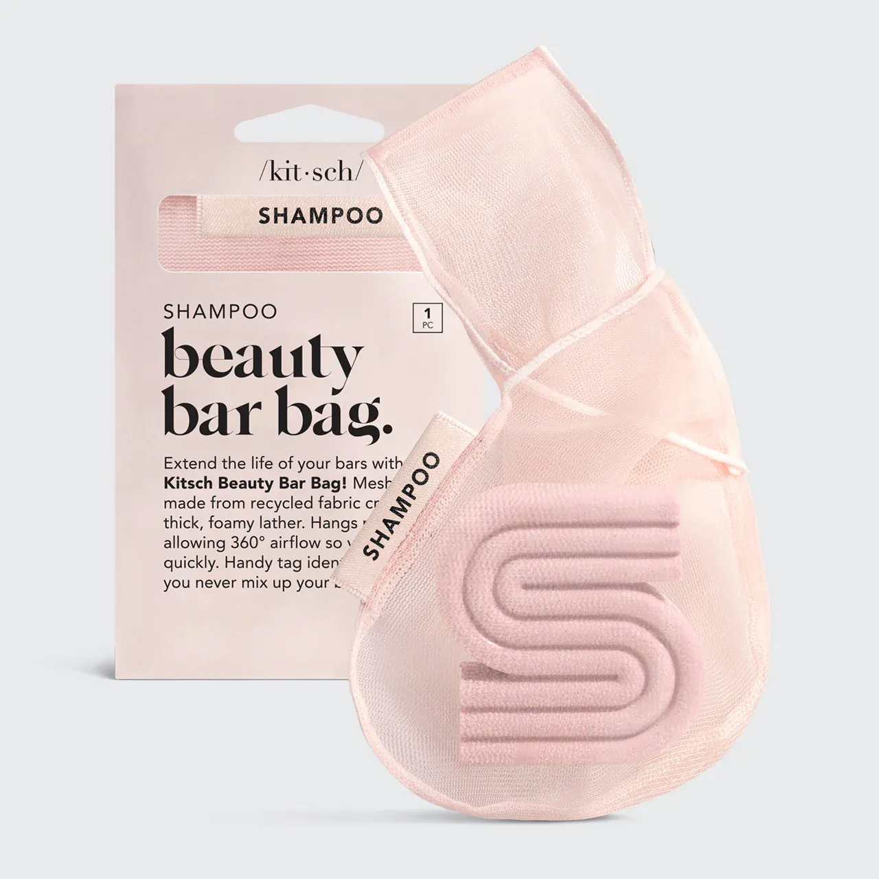 Kitsch Shampoo Beauty Bar Bag Blush