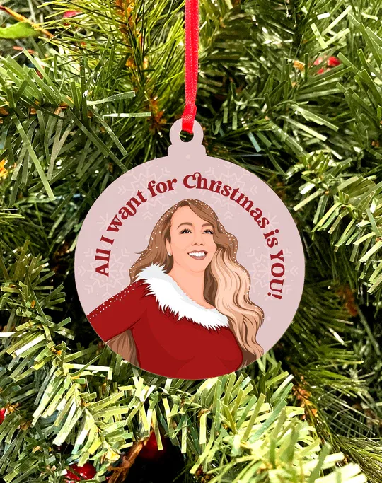 Versatile Coasters Ornament All Mariah Carey Wants 