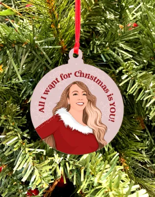 Versatile Coasters Ornament All Mariah Carey Wants 