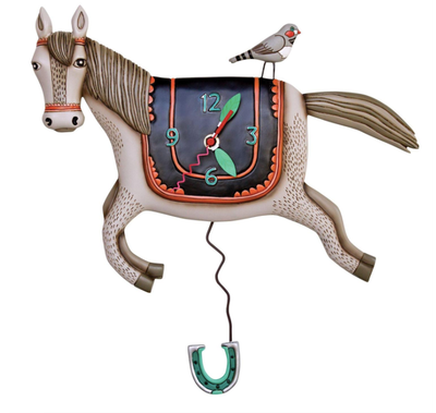 Allen Woah Horsey Clock