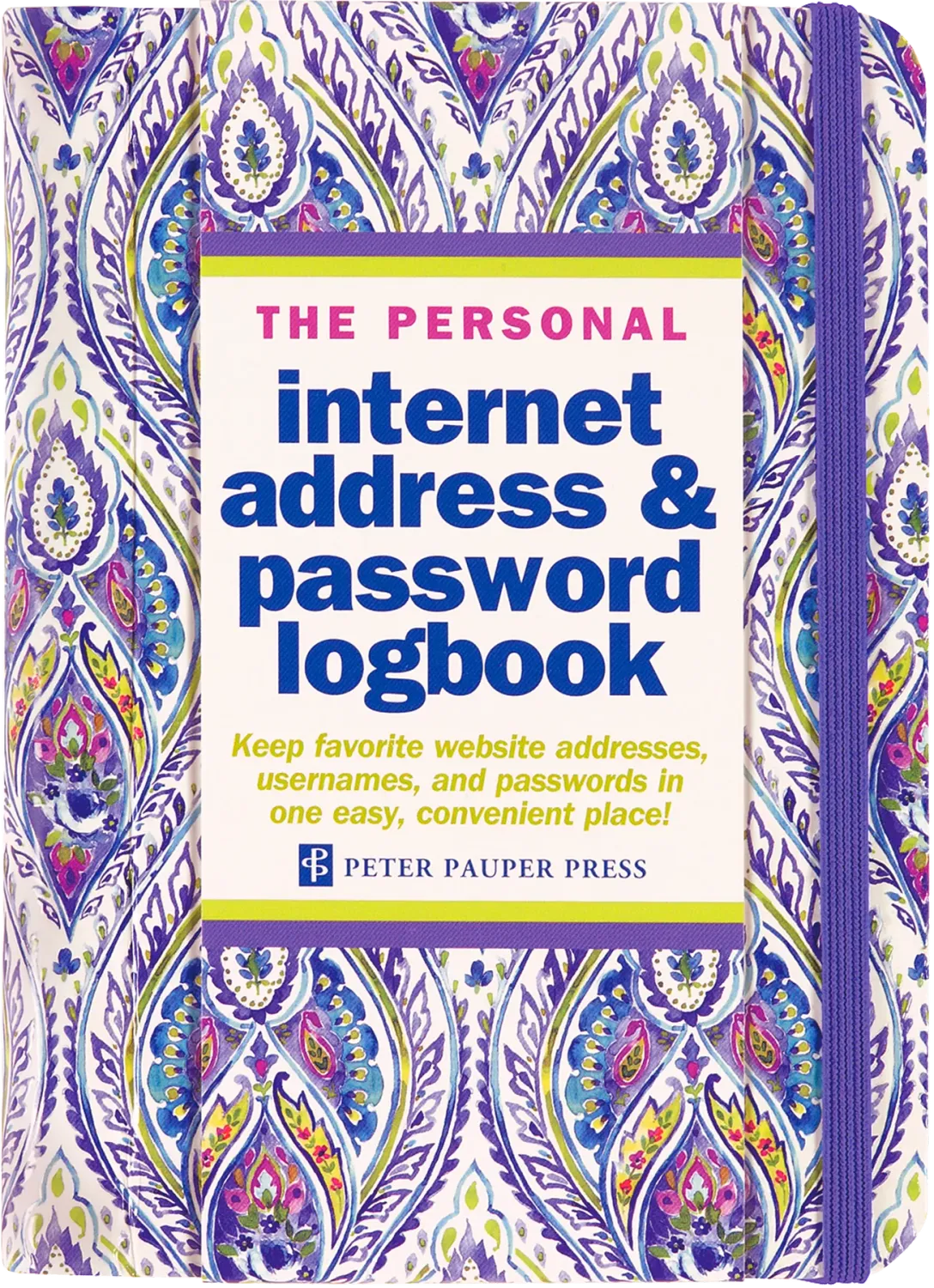 Peter Pauper Address &amp; Password Book