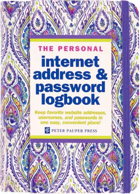 Peter Pauper Address &amp; Password Book