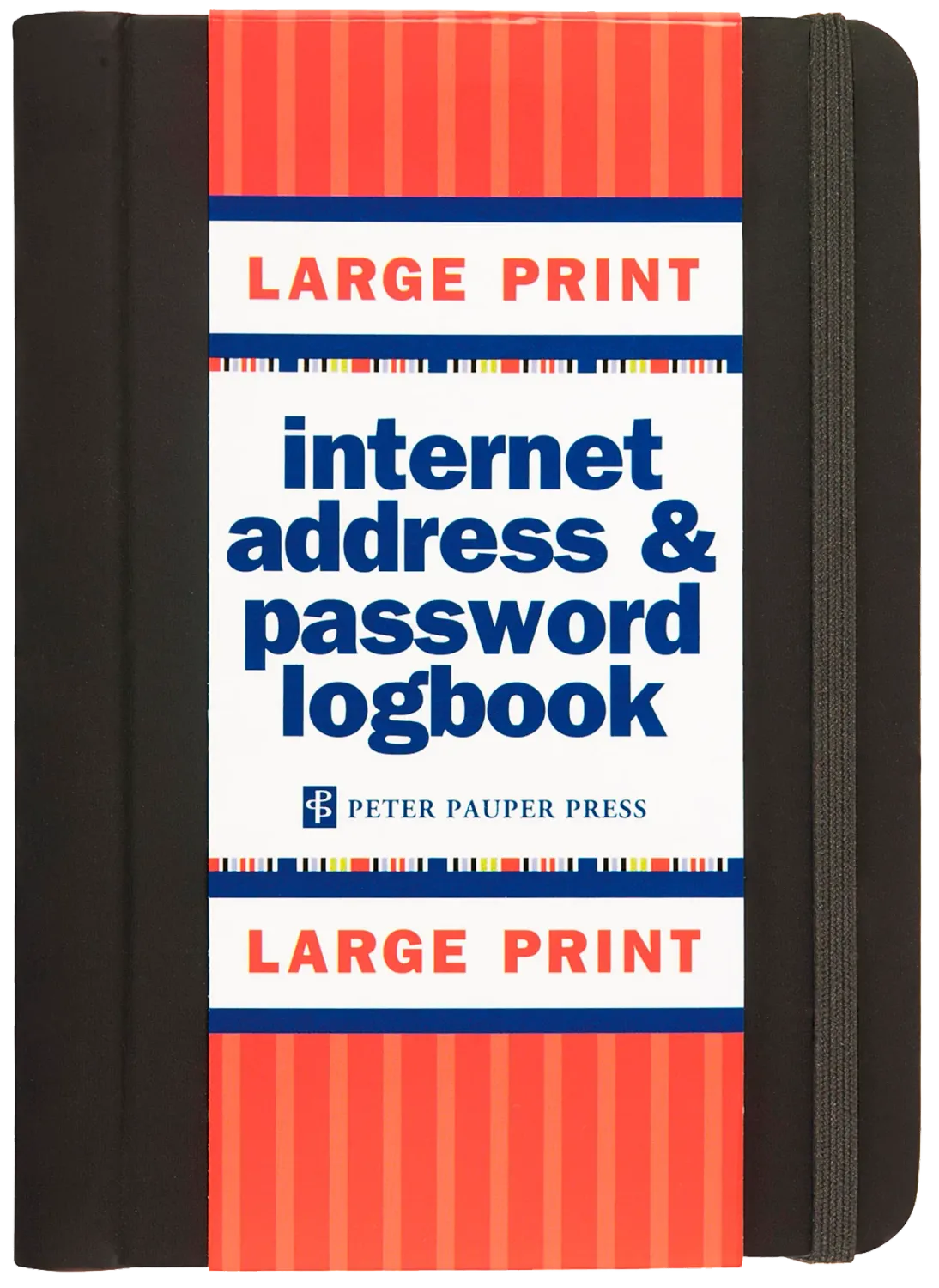 Peter Pauper Address &amp; Password Book LARGE PRINT