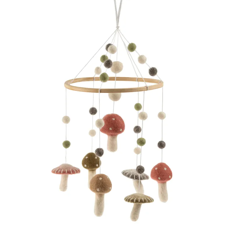 Indaba Toadstool Felt Mobile
