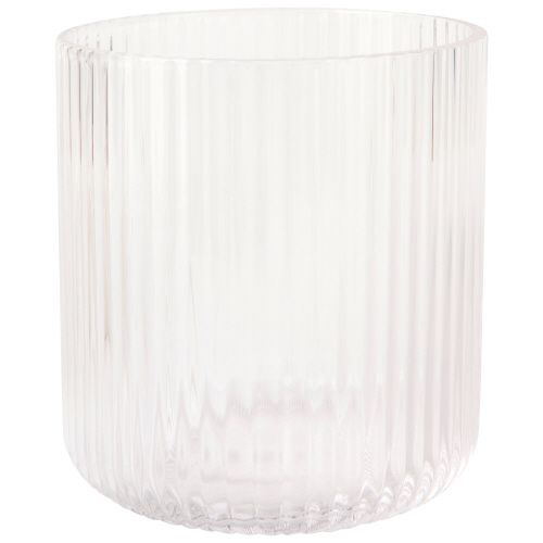 Danica Tumbler Fluted Clear 12oz