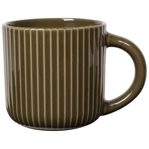 Danica Fluted Mug Olive Branch 22oz