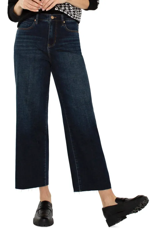 Liverpool Stride Highrise Wide Leg Cut Hem Eastmoor