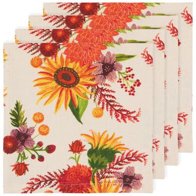 Danica Sunflower Splendor Napkin Set/4