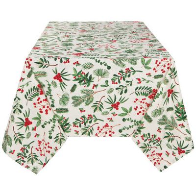 Danica Winterberry Print Tablecloth 120 Danica Winterberry Print Tablecloth 120