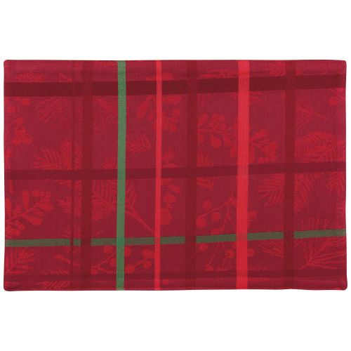 Danica Jacquard Winterberry Placemat