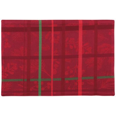 Danica Jacquard Winterberry Placemat Danica Jacquard Winterberry Placemat