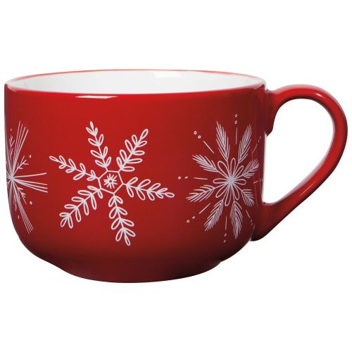 Danica Snowflakes Latte Mug