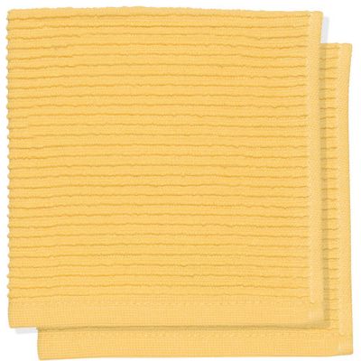 Danica Ripple Dishcloth Set/2 Lemon