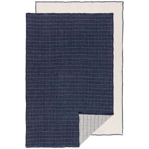 Danica Heirloom Double Weave Dishtowel Midnight