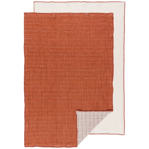 Danica Heirloom Double Weave Dishtowel Cinnamon Stick