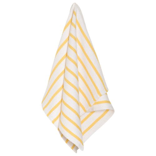 Danica Basketweave Dishtowel Lemon
