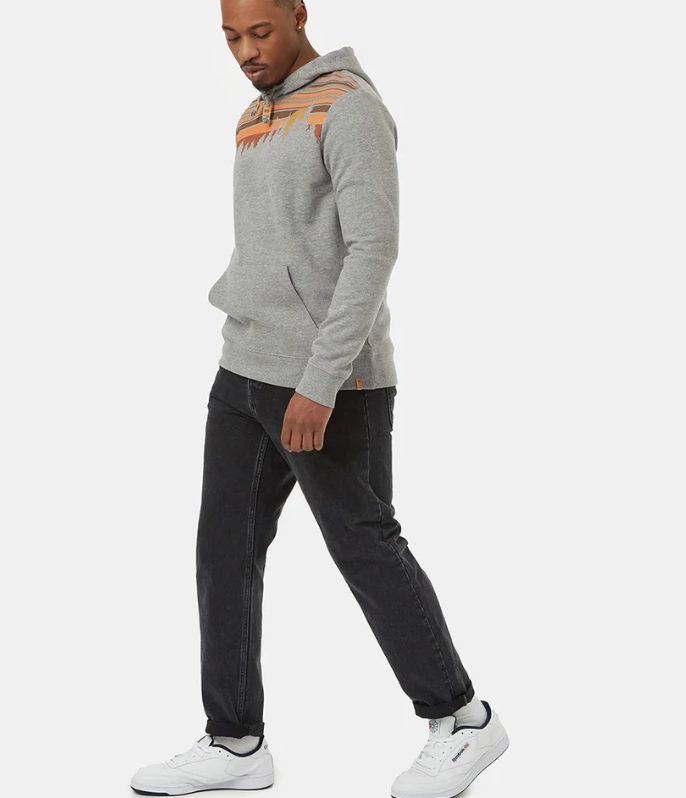 Ten Tree M Retro Juniper Hoodie Grey Heather